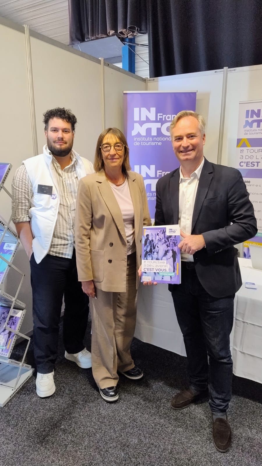 Jean-Baptiste Lemoyne présent sur le stand d'INNTO France
